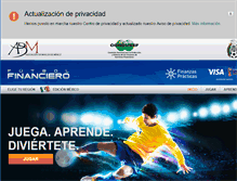 Tablet Screenshot of femexfut.futbolfinanciero.com.mx